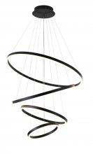 Bethel International OC39C39B - LED Chandelier  Matte Black