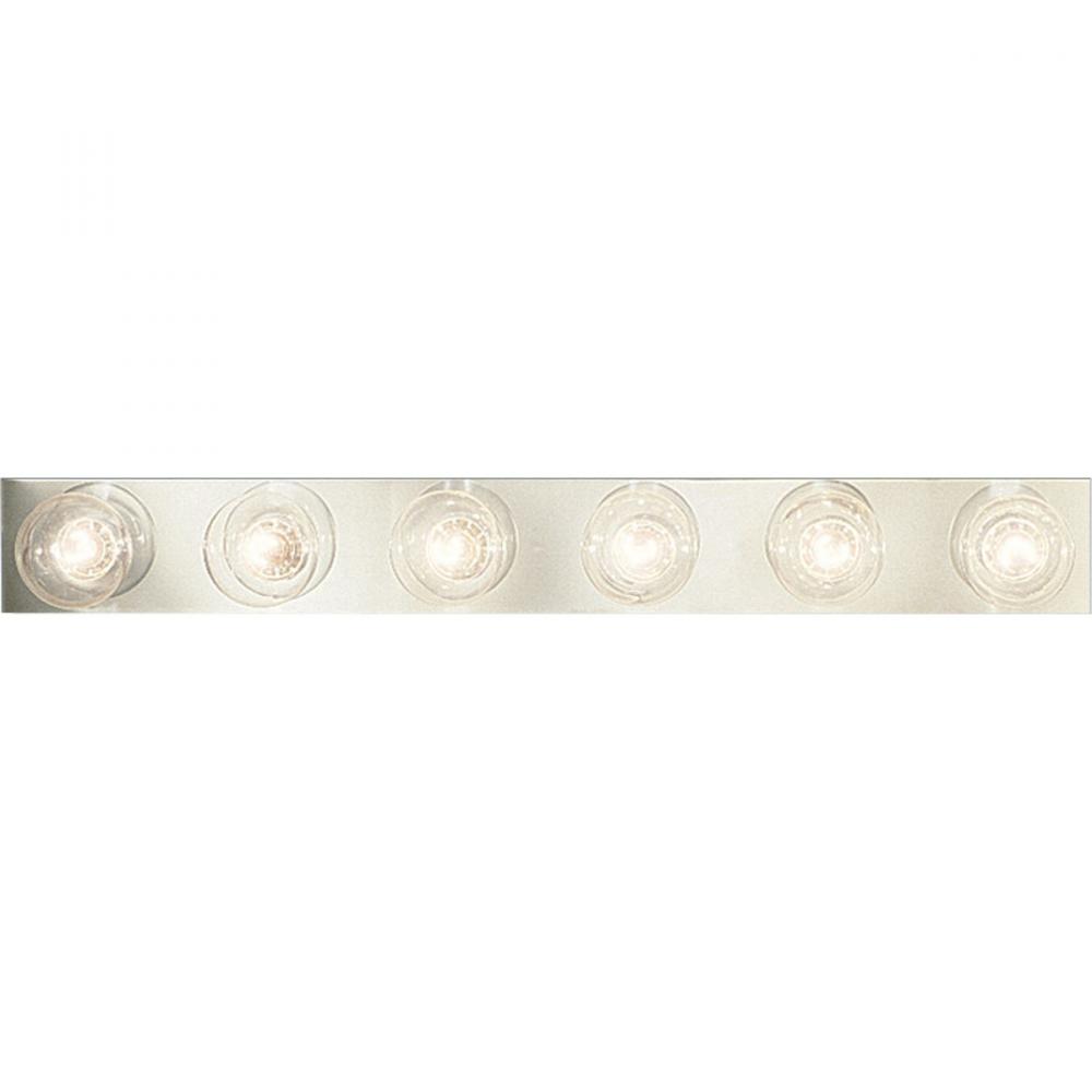 Six bulb shop vanity light