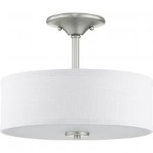 Progress P350129-009 - Inspire Collection 13" Two-Light Semi-Flush