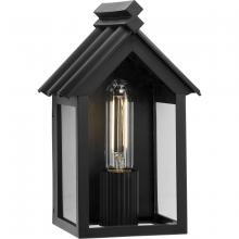 Progress P560302-31M - POINT DUMEÂ® by Jeffrey Alan Marks for Progress Lighting Dunemere Matte Black Outdoor Wall Lantern w