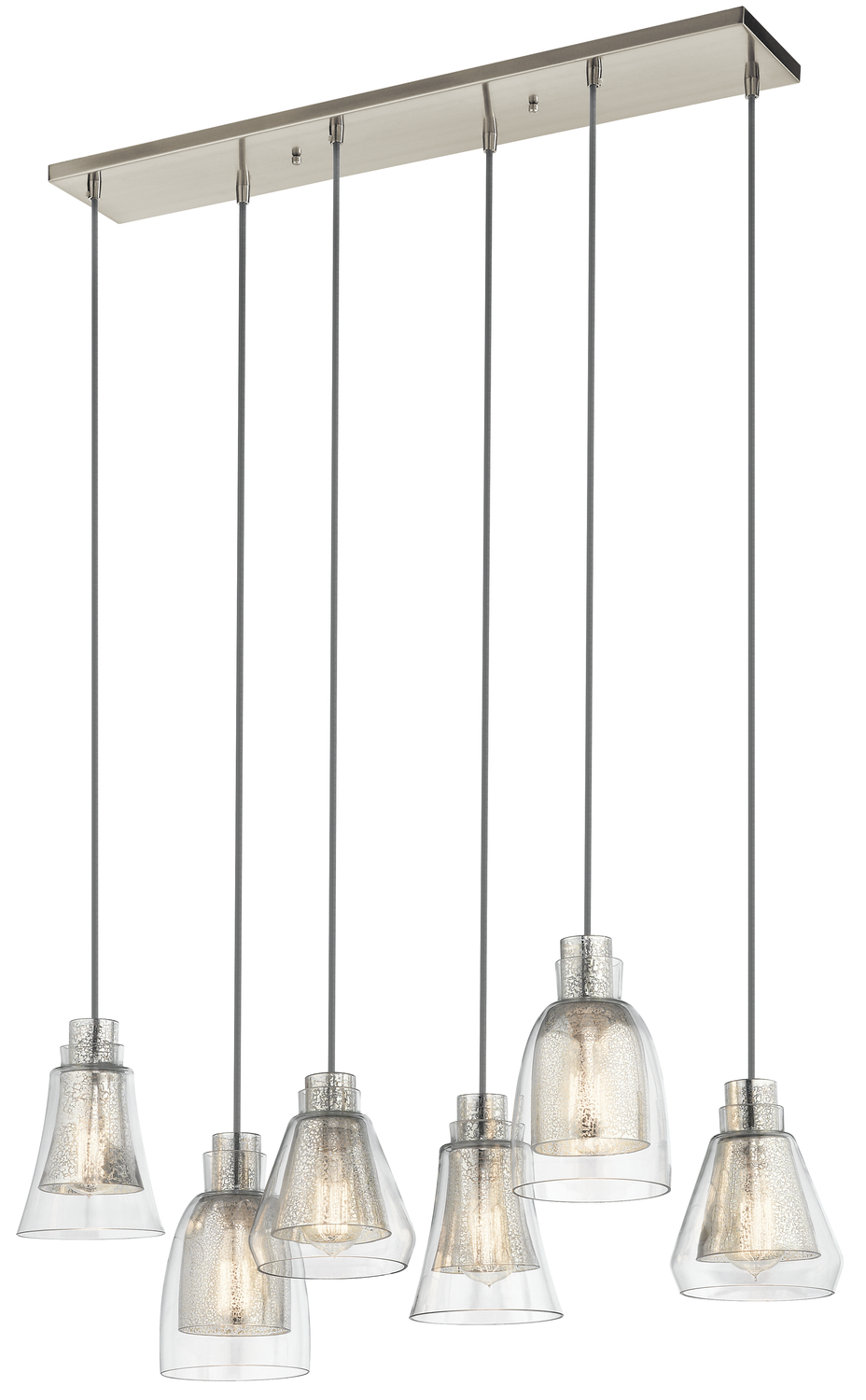 Linear Chandelier 6Lt