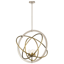 Kichler 44203PN - Ibis 4 Light Large Pendant Polished Nickel