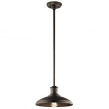 Kichler 49982OZ - Outdoor Pendant/Semi Flush 1Lt