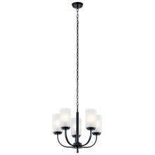 Kichler 52386BK - Chandelier 5Lt