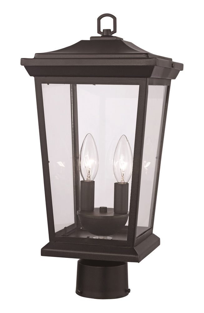 Turlock 12" Postmount Lantern