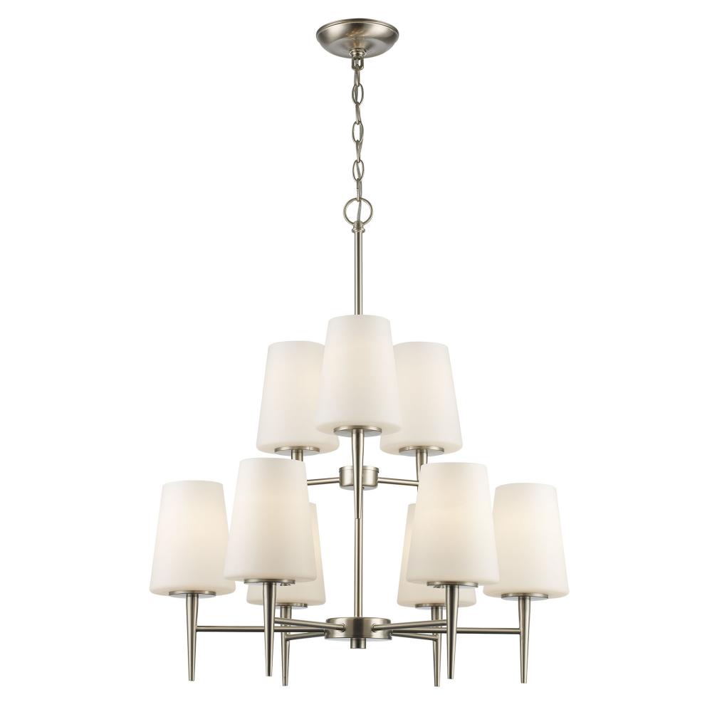 Chandeliers Brushed Nickel