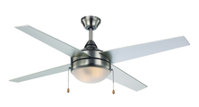 Trans Globe F-1024 BN - Cappleman 2-Light, 4-Blade Transitional Ceiling Fan