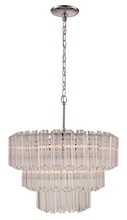 Trans Globe KO-4 PC - 4LT CHANDELIER ELLA TIER-PC