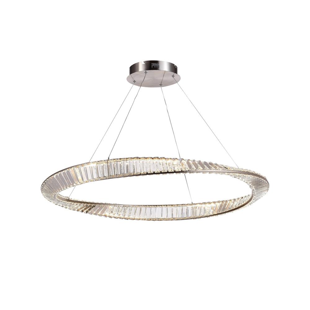 Stella 65W LED Pendant Satin Nickel