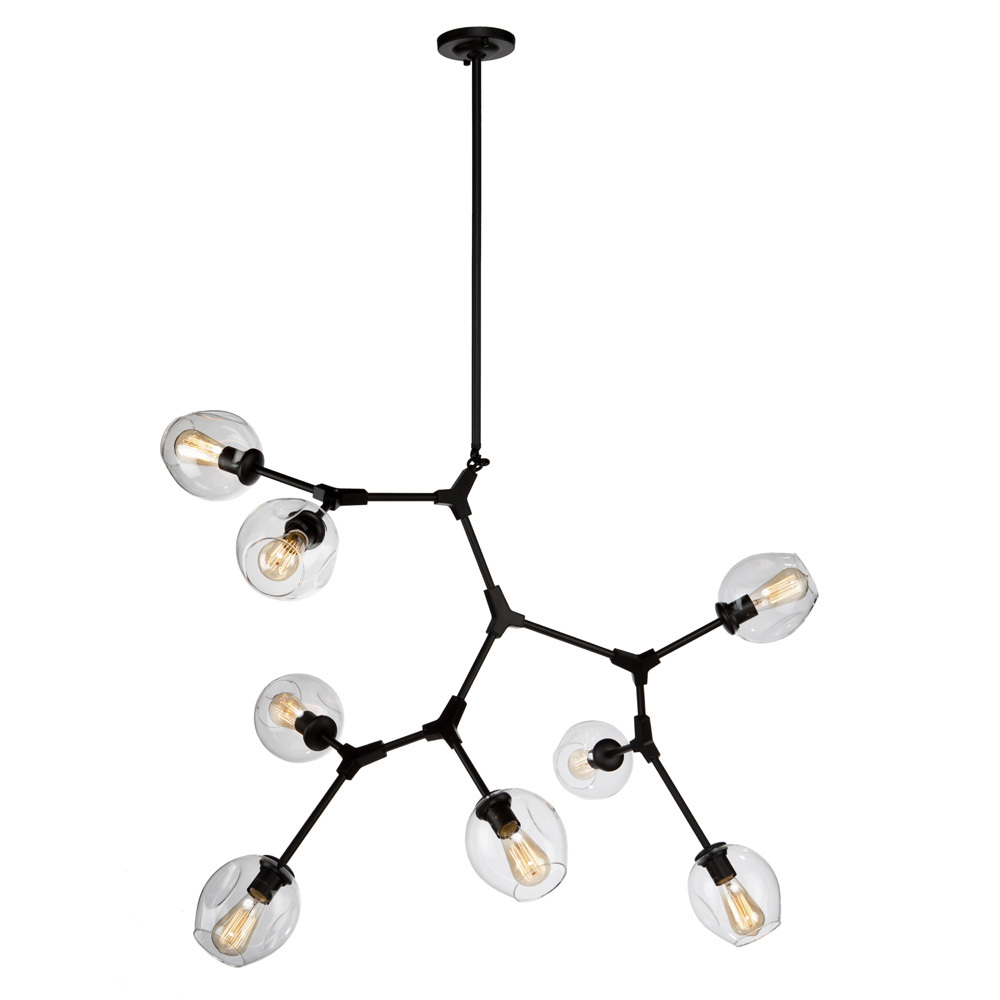 Organic 8-Light Chandelier