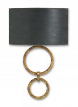  5910 - Bolebrook Black Wall Sconce, Black Shade